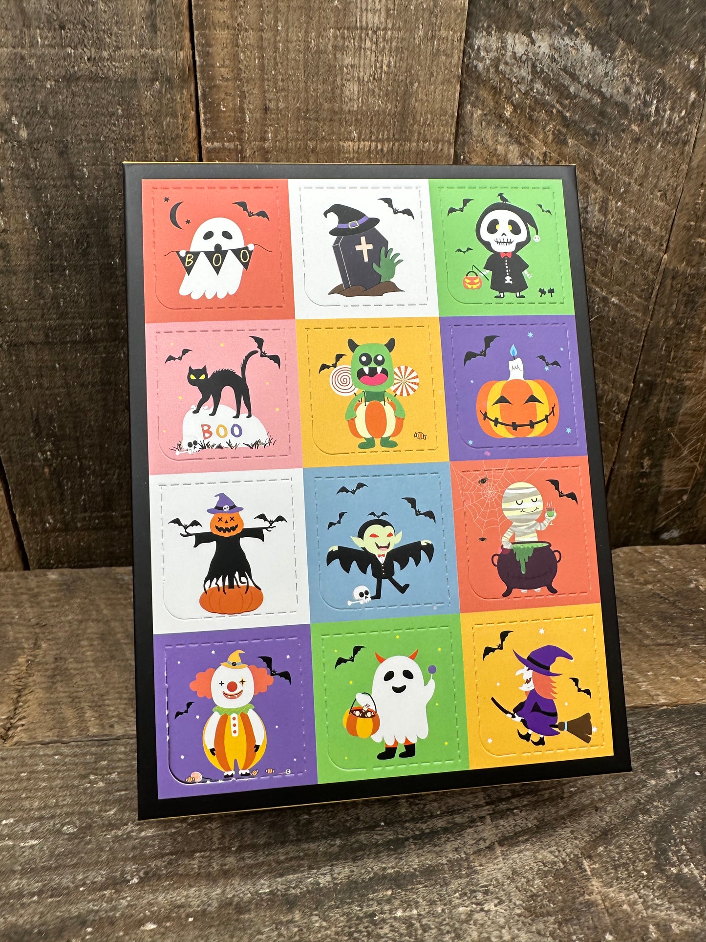 Halloween Advent Wax Melt Calendar 12 Premium Sampler Fall Fragrance Tart Cubes