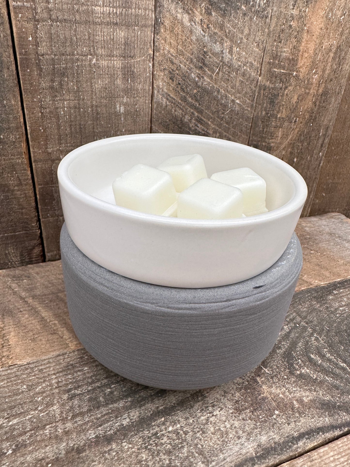 Stone Wax Melter Gray Essential Oil Tart Warmer Candle Hot Plate