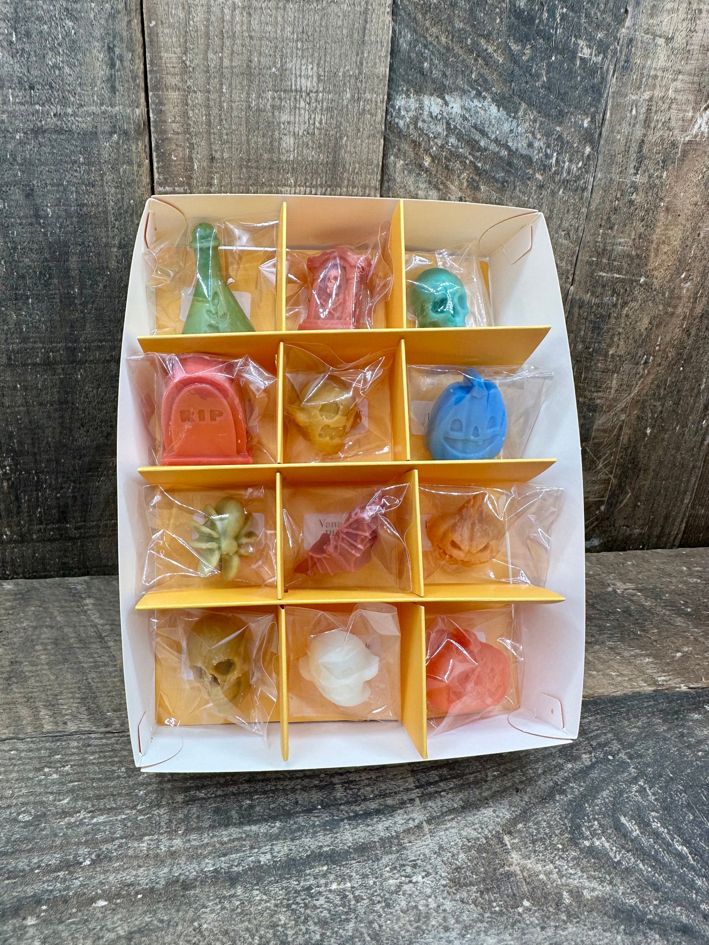 Halloween Advent Wax Melt Calendar 12 Premium Sampler Fall Fragrance Tart Cubes