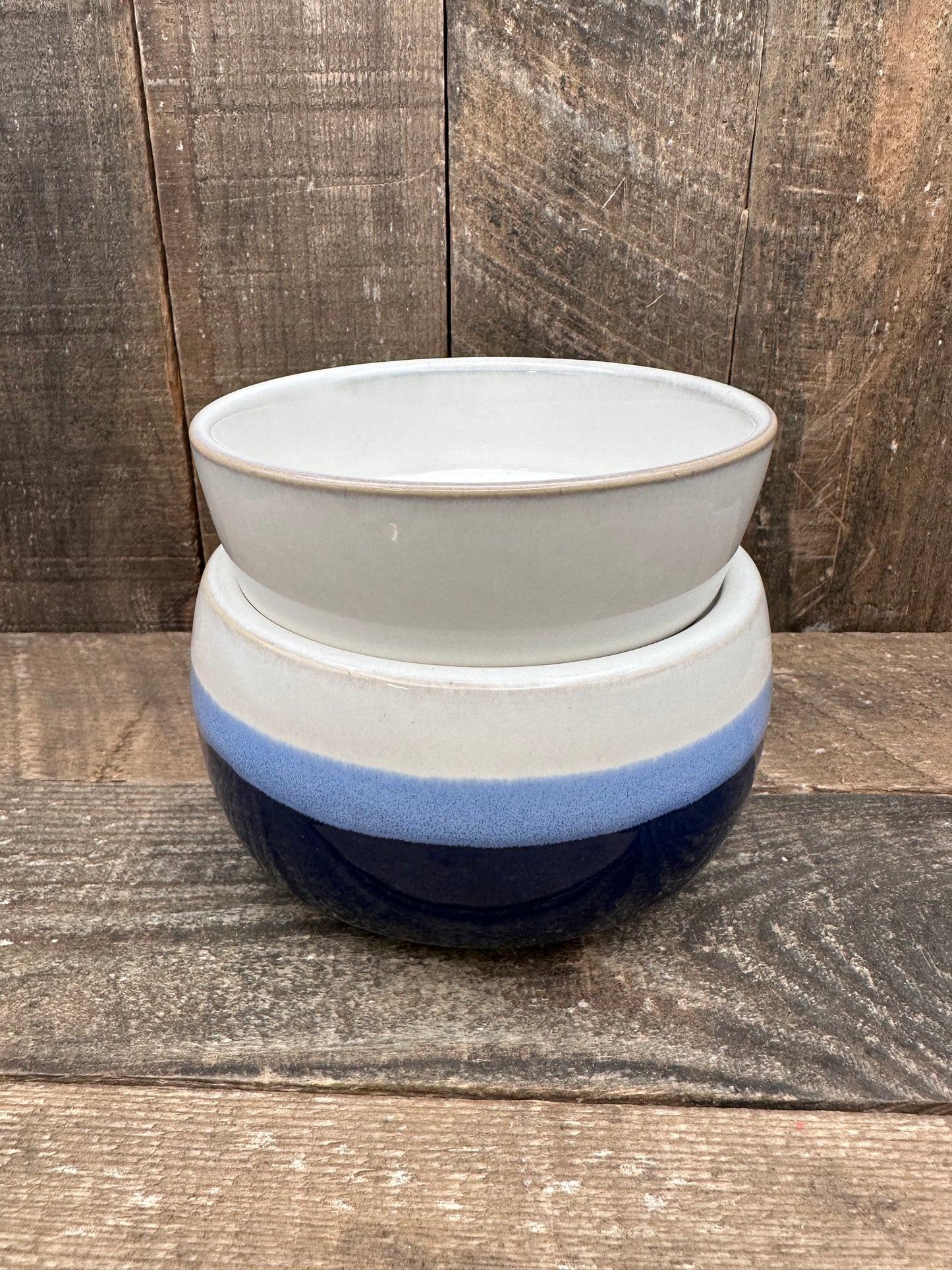 Blue and White Ceramic Wax Melter Essential Oil Tart Warmer Candle Hot Plate