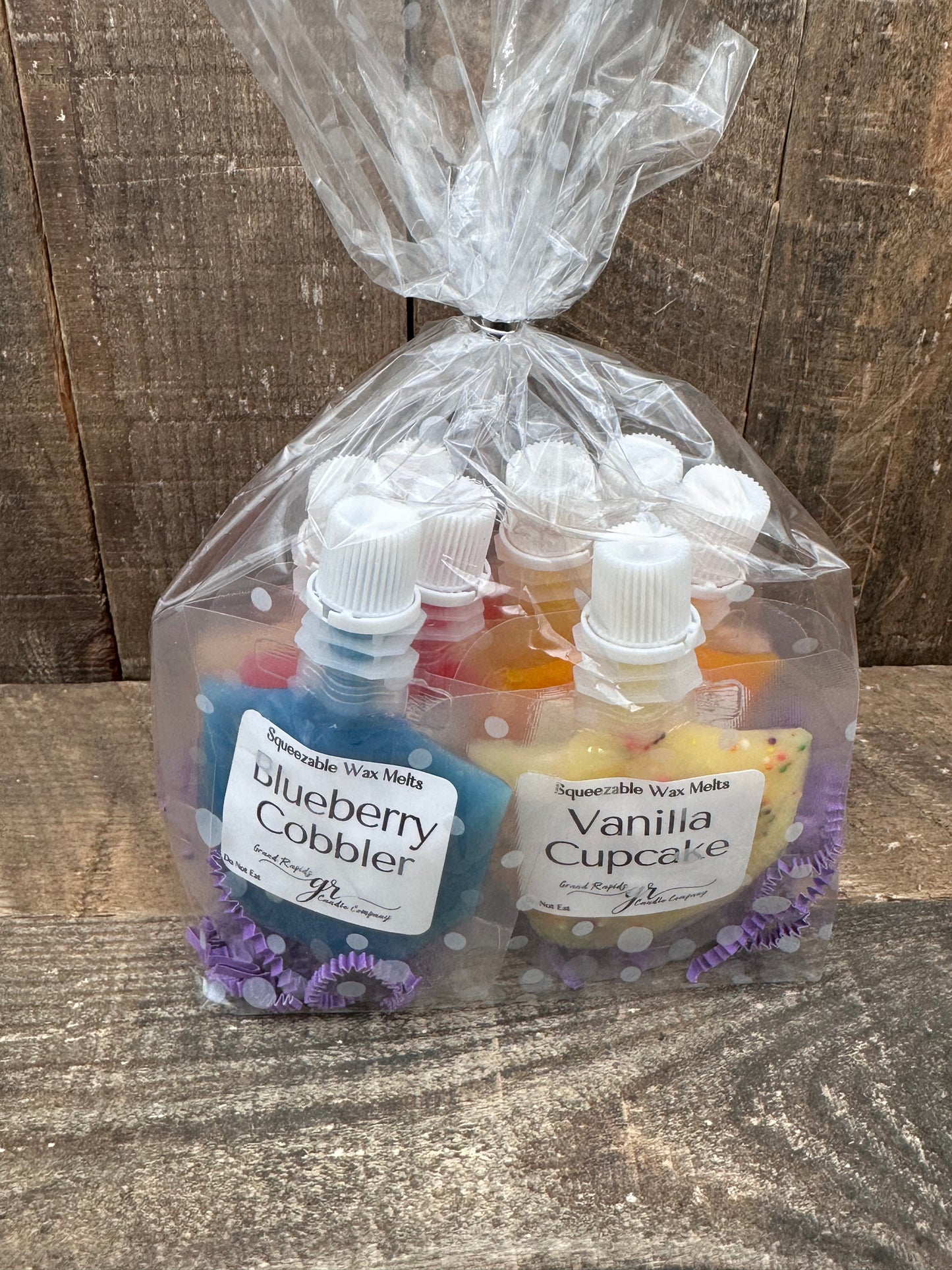 Squeezable Wax Melt Variety Sample Pack Premium Squeezie Fragrance Pouch 1 ounce squeeze Gift Set