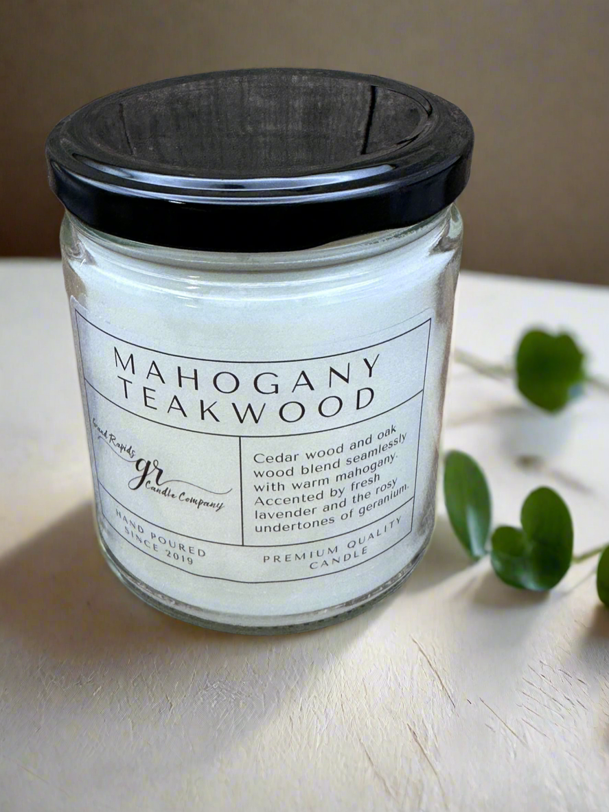 Classic Fragrance Candle Basic Label With Notes 9oz Soy Blend Gift