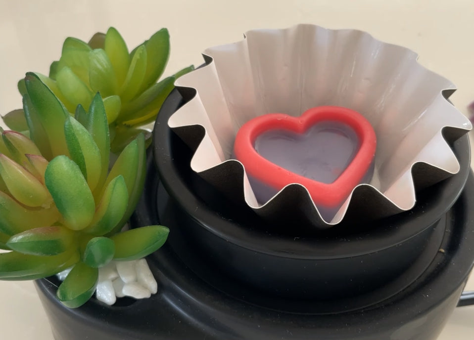 Wax Melt Liner 5 Pack Plastic Lined Tray For Tarts Cubes Melts Leakproof for Electric Melters or Tea Light