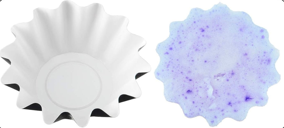 Wax Melt Liner 5 Pack Plastic Lined Tray For Tarts Cubes Melts Leakproof for Electric Melters or Tea Light