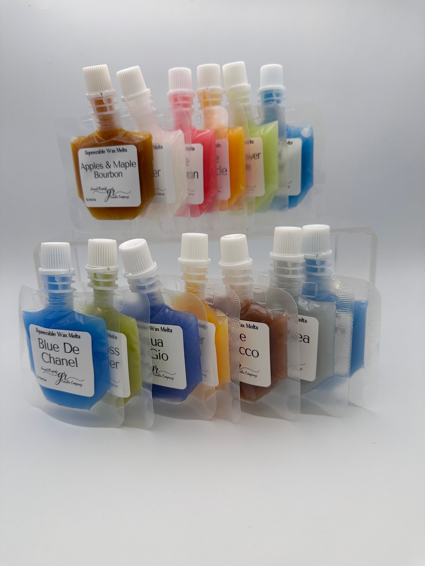 Small Squeezable Wax Melt Premium Squeezie Fragrance Pouch 1 ounce Trial Size B