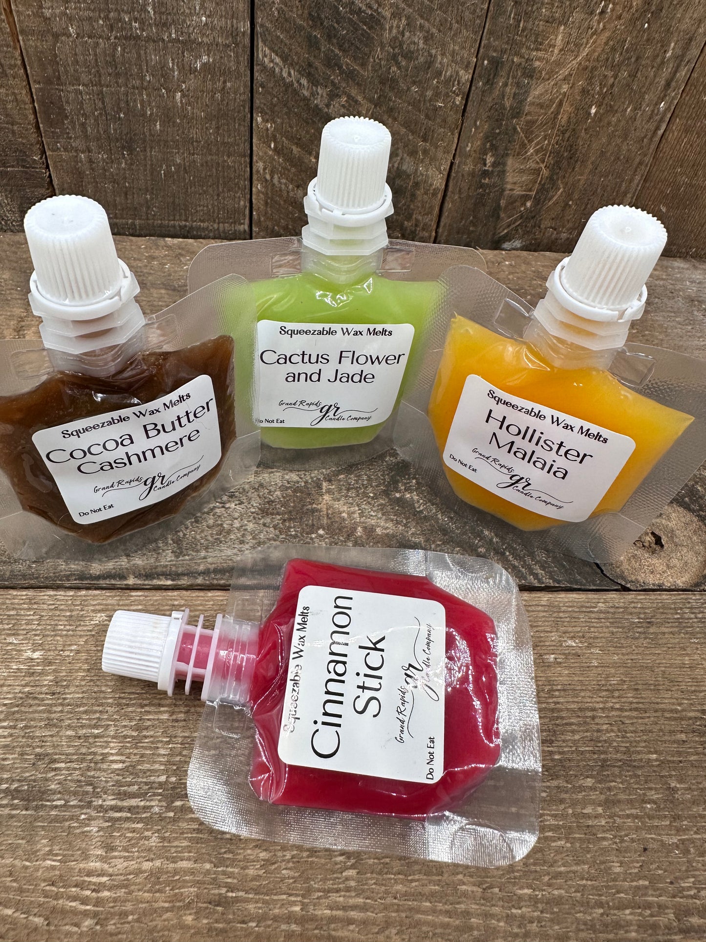 Small Squeezable Wax Melt Premium Squeezie Fragrance Pouch 1 ounce Trial Size B