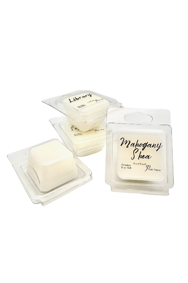 Single Cube Wax Melt Premium Fragrance Clamshell Tart Melts
