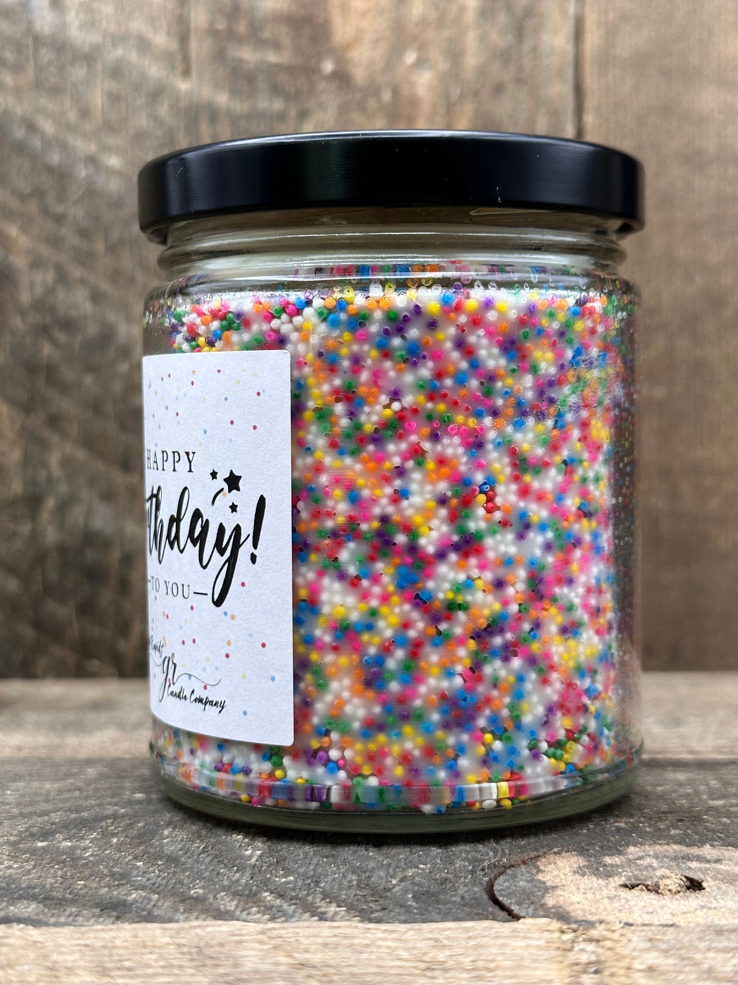 Sprinkles Birthday Candle soy blend Birthday Cake Scented