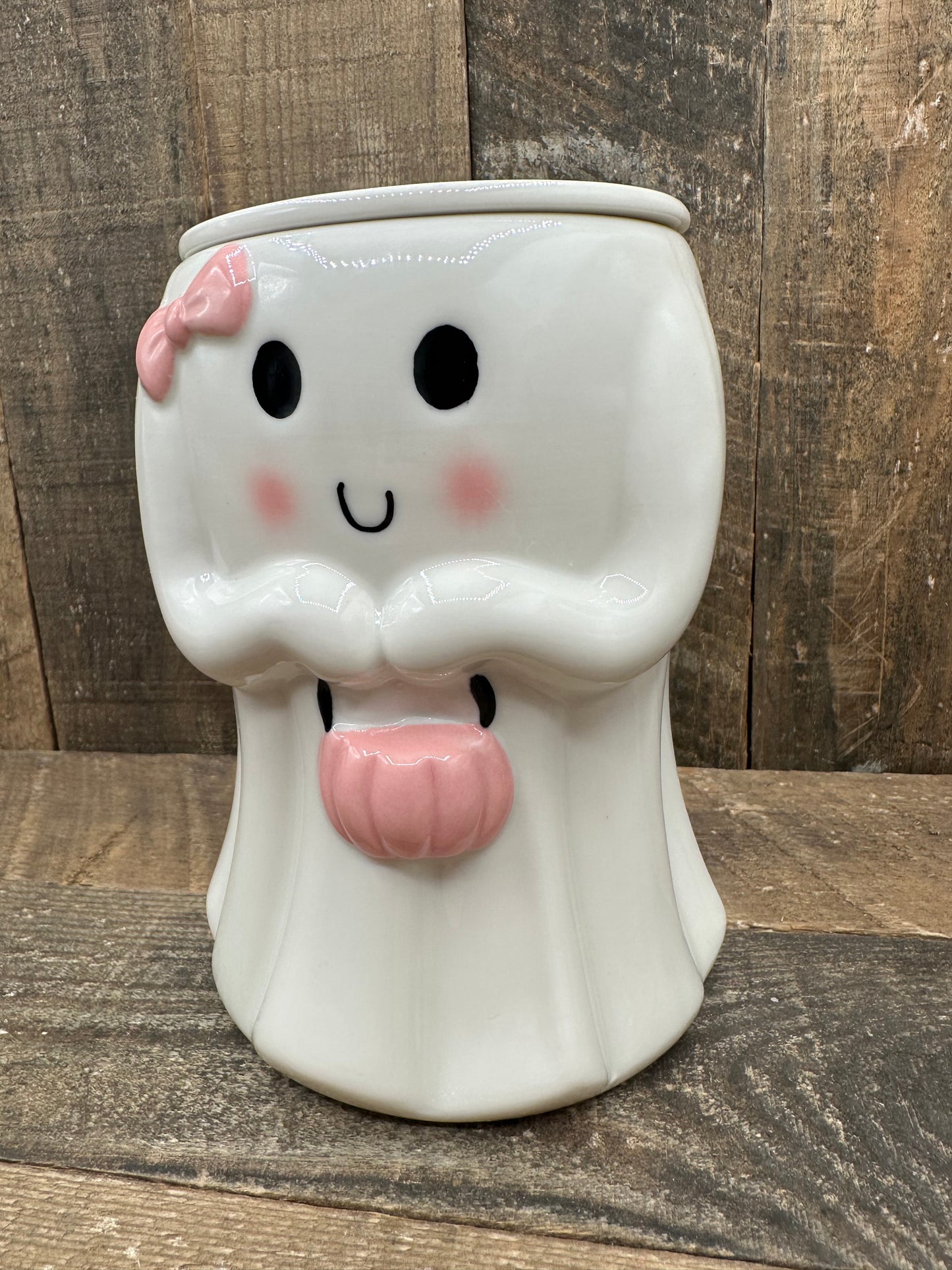 Ghost Halloween Cute Light Up Wax Warmer Fall Essential Oil Melter