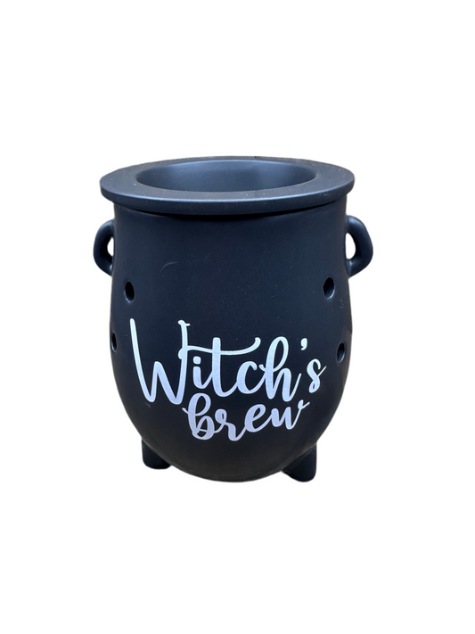 Witch’s Brew Black Cauldron Wax Melter Fall Halloween Essential Oil Warmer