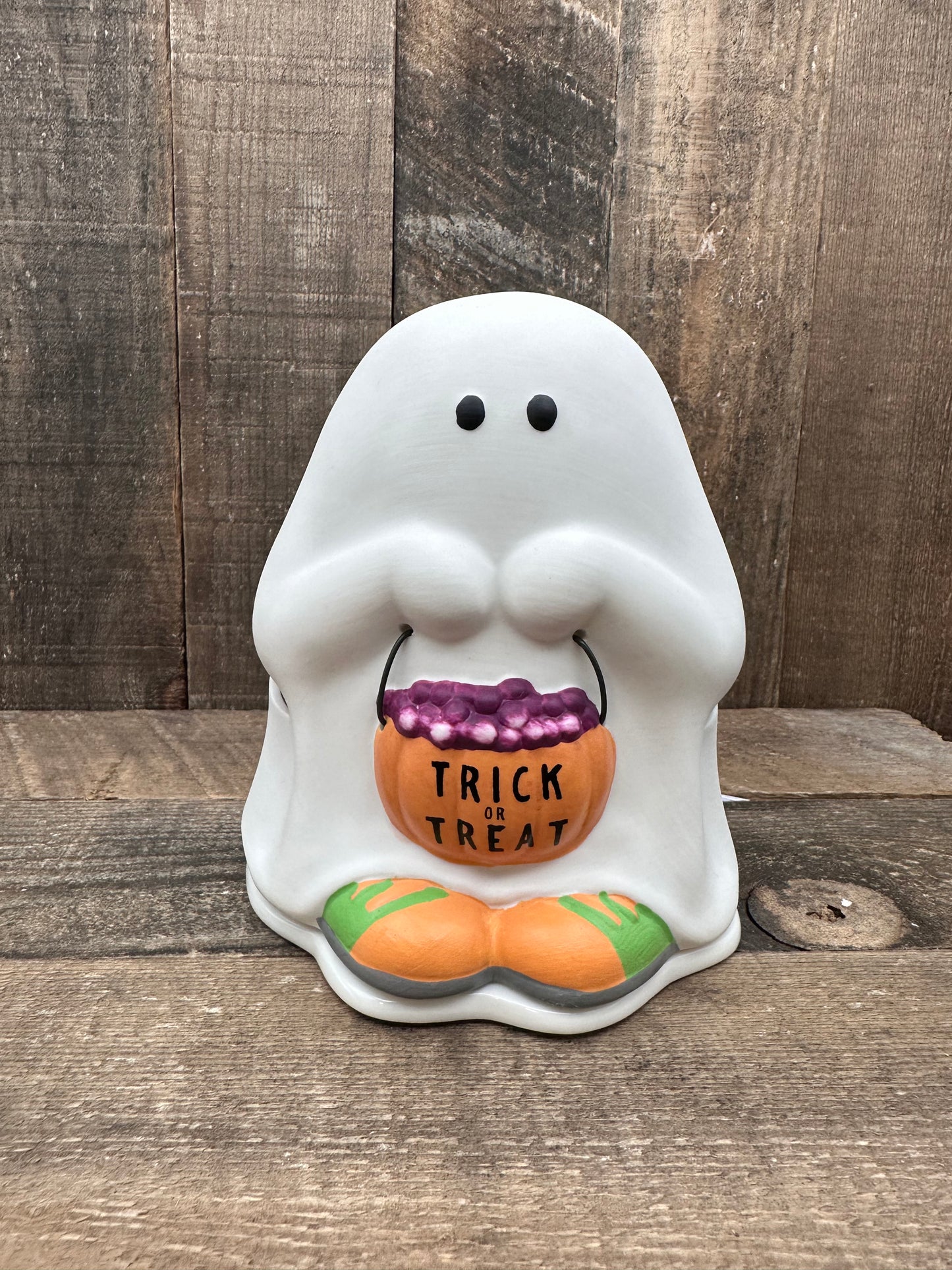 Ghost Trick or Treat Wax Melter Fall Halloween Essential Oil Warmer