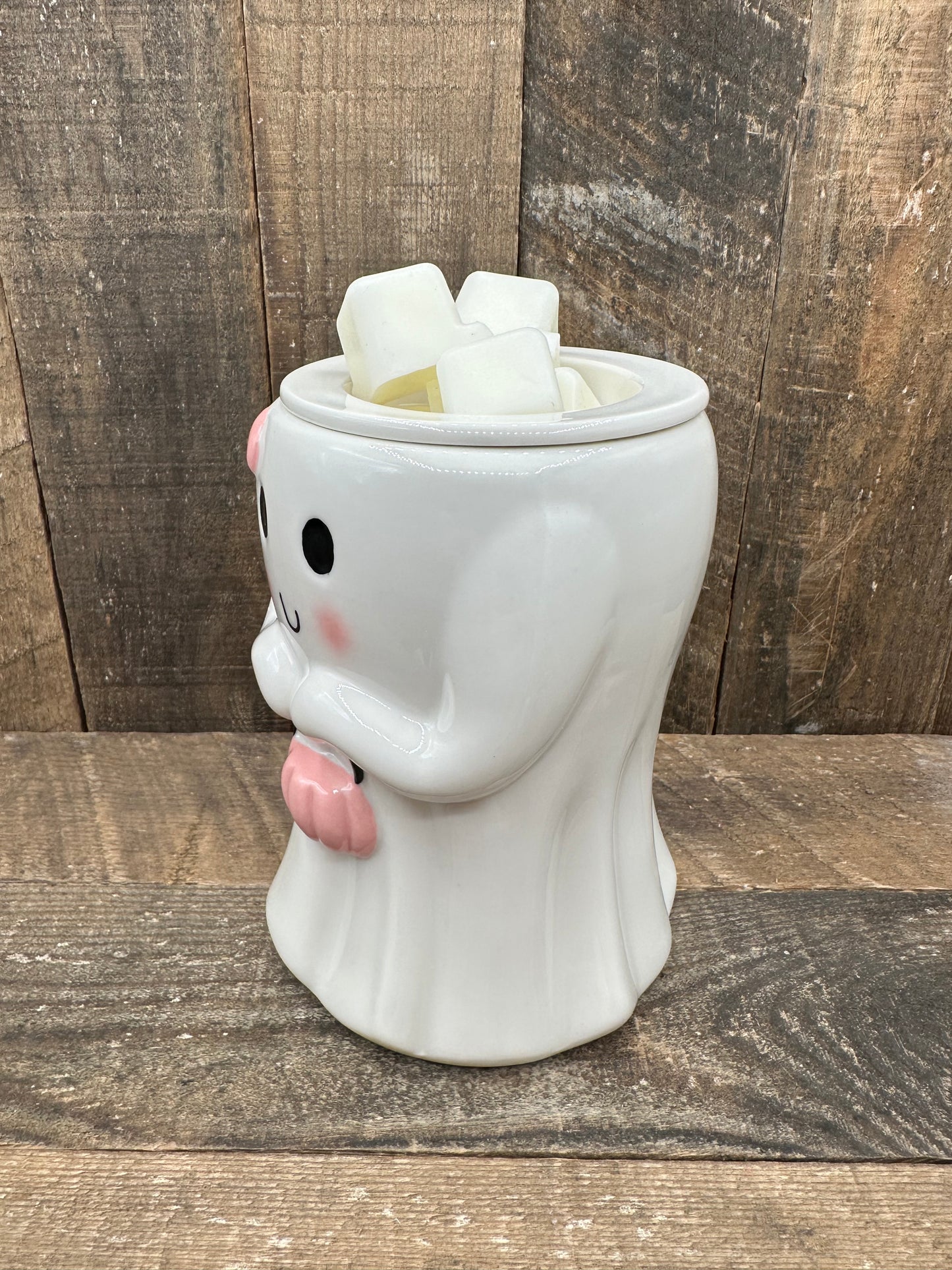 Ghost Halloween Cute Light Up Wax Warmer Fall Essential Oil Melter