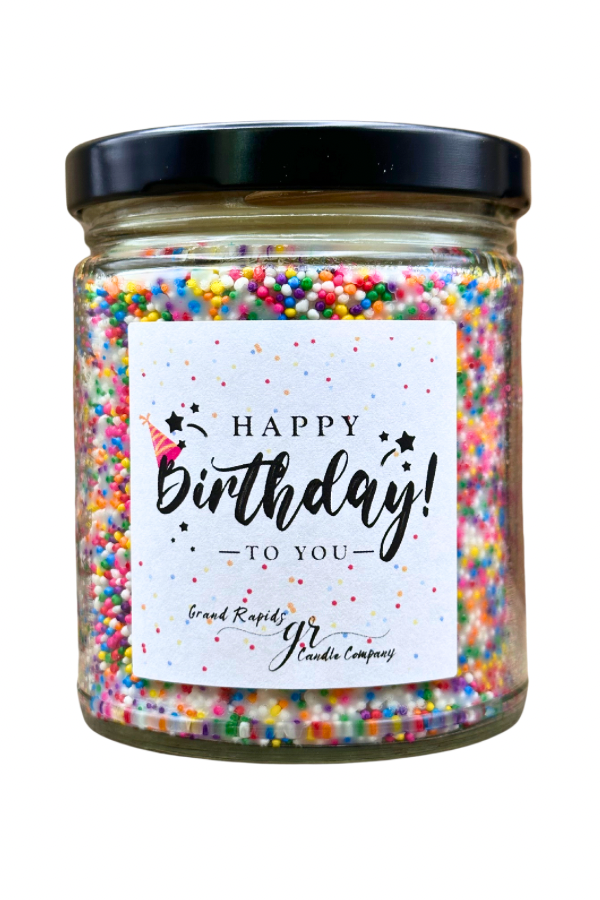 Sprinkles Birthday Candle soy blend Birthday Cake Scented