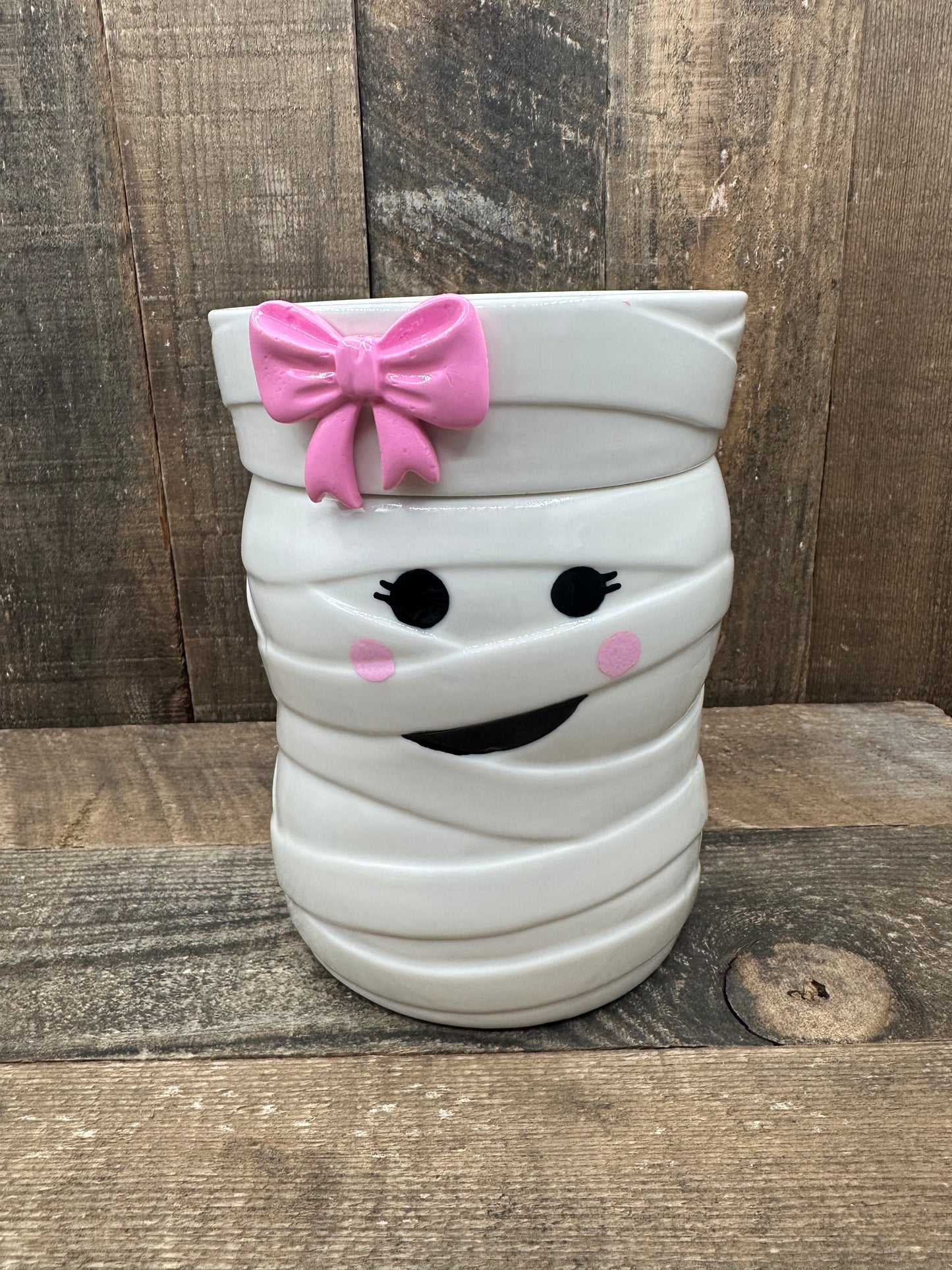 Mummy Halloween Cute Light Up Wax Warmer Fall Essential Oil Melter
