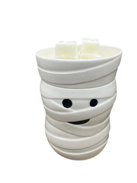 Mummy Halloween Cute Light Up Wax Warmer Fall Essential Oil Melter