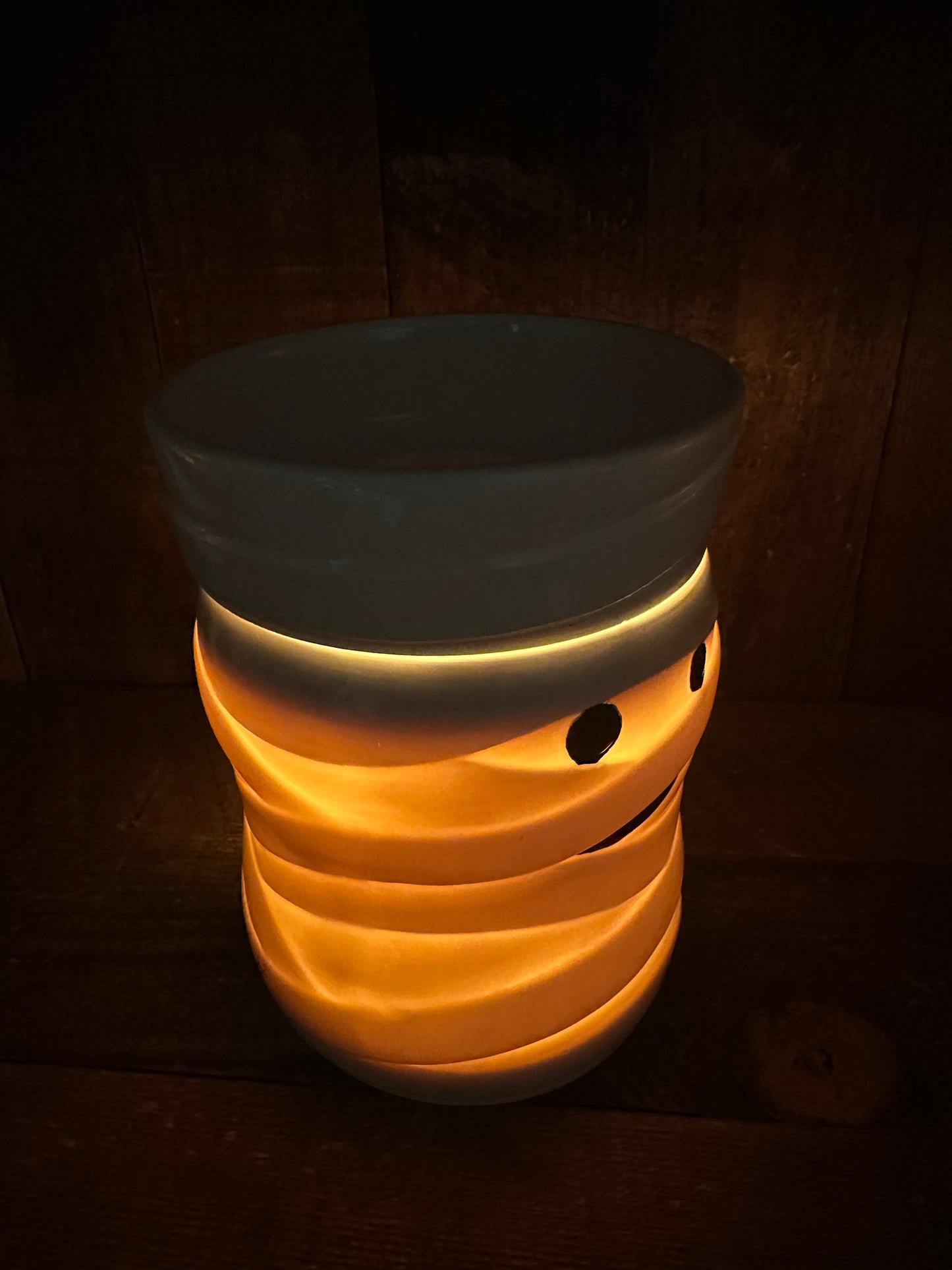 Mummy Halloween Cute Light Up Wax Warmer Fall Essential Oil Melter
