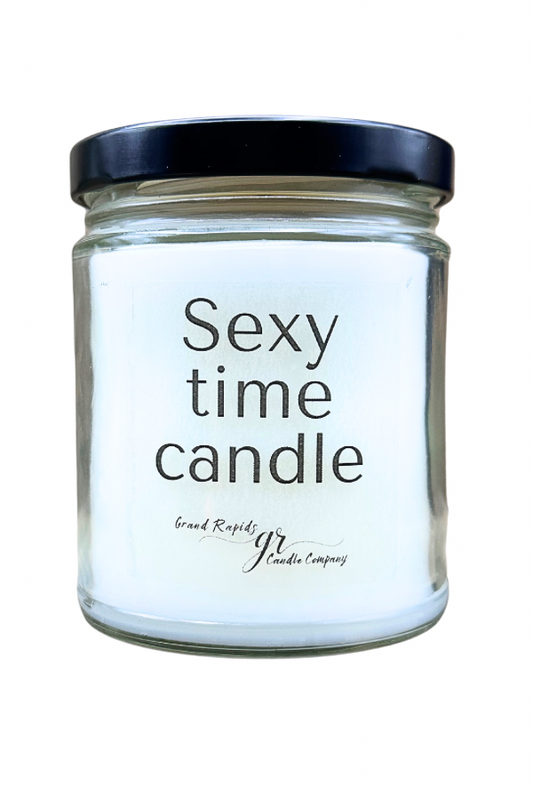 Sexy time candle. 9oz Soy Blend Candle