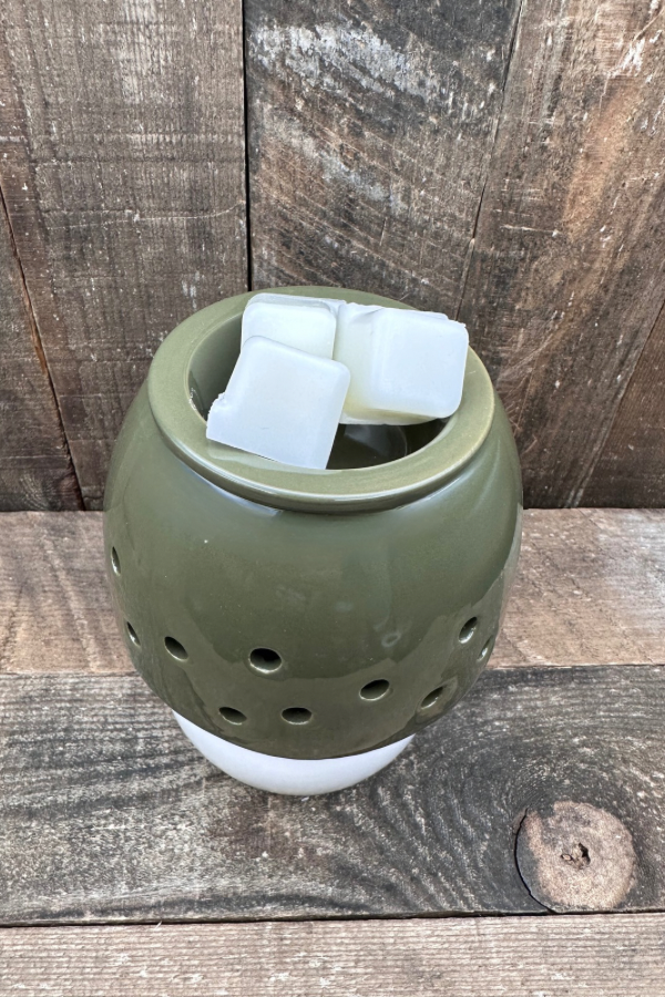 Fall Mushroom Wax Melter Halloween Green Essential Oil Warmer