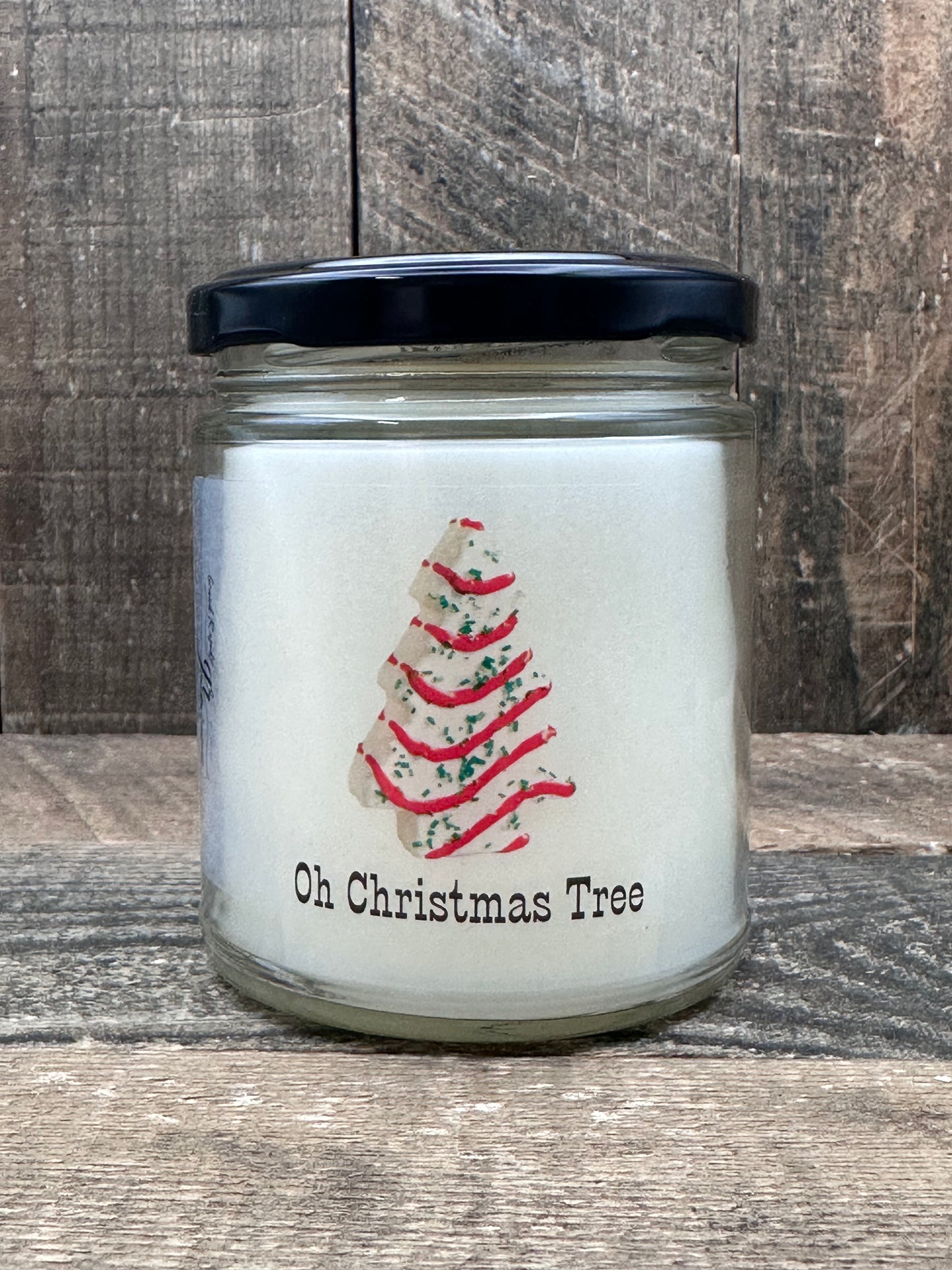 Little Christmas Tree Candle Debbie Cake 9oz Soy Blend Cute Christmas