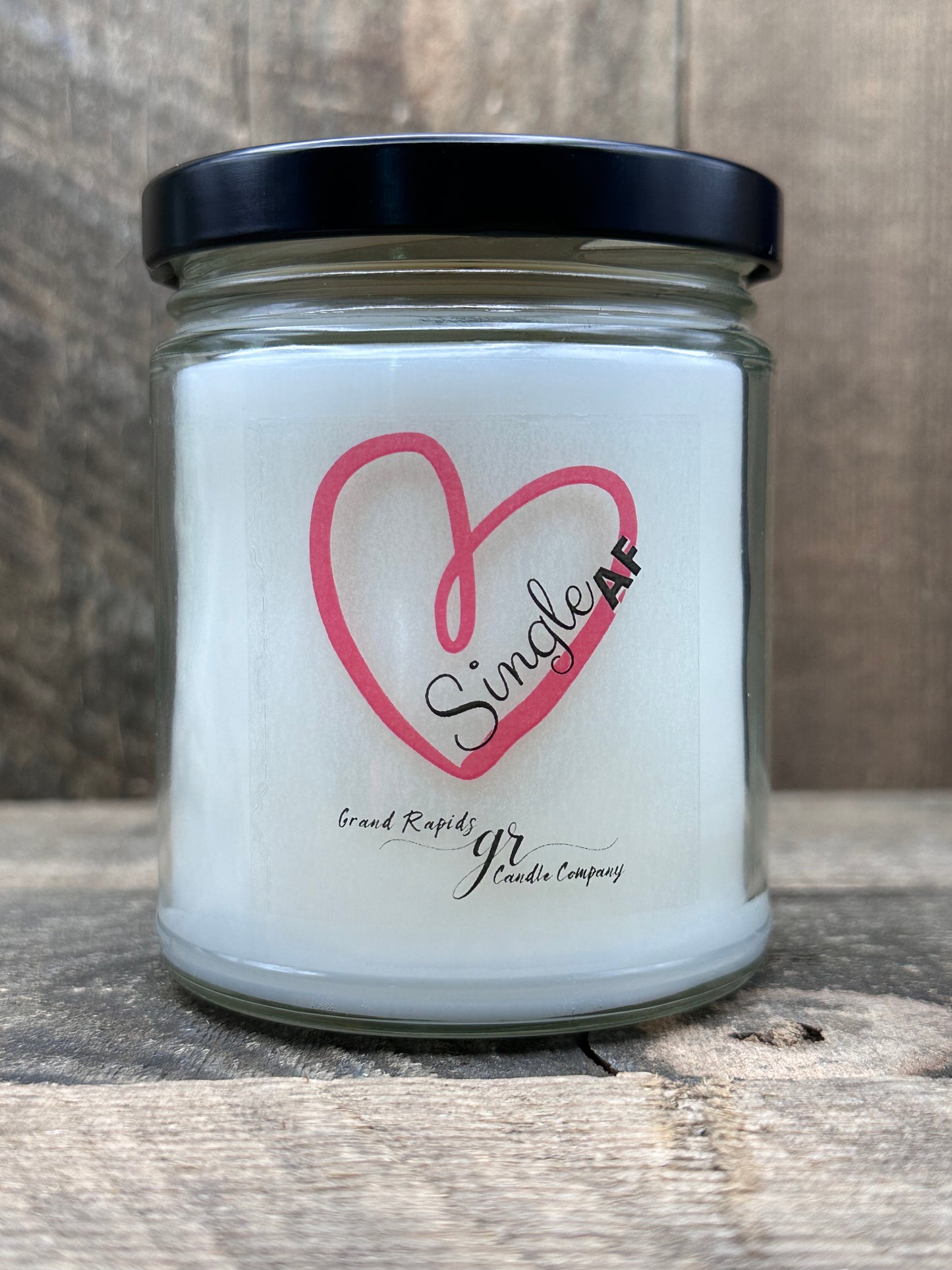 Single AF. 9oz Soy Blend Candle