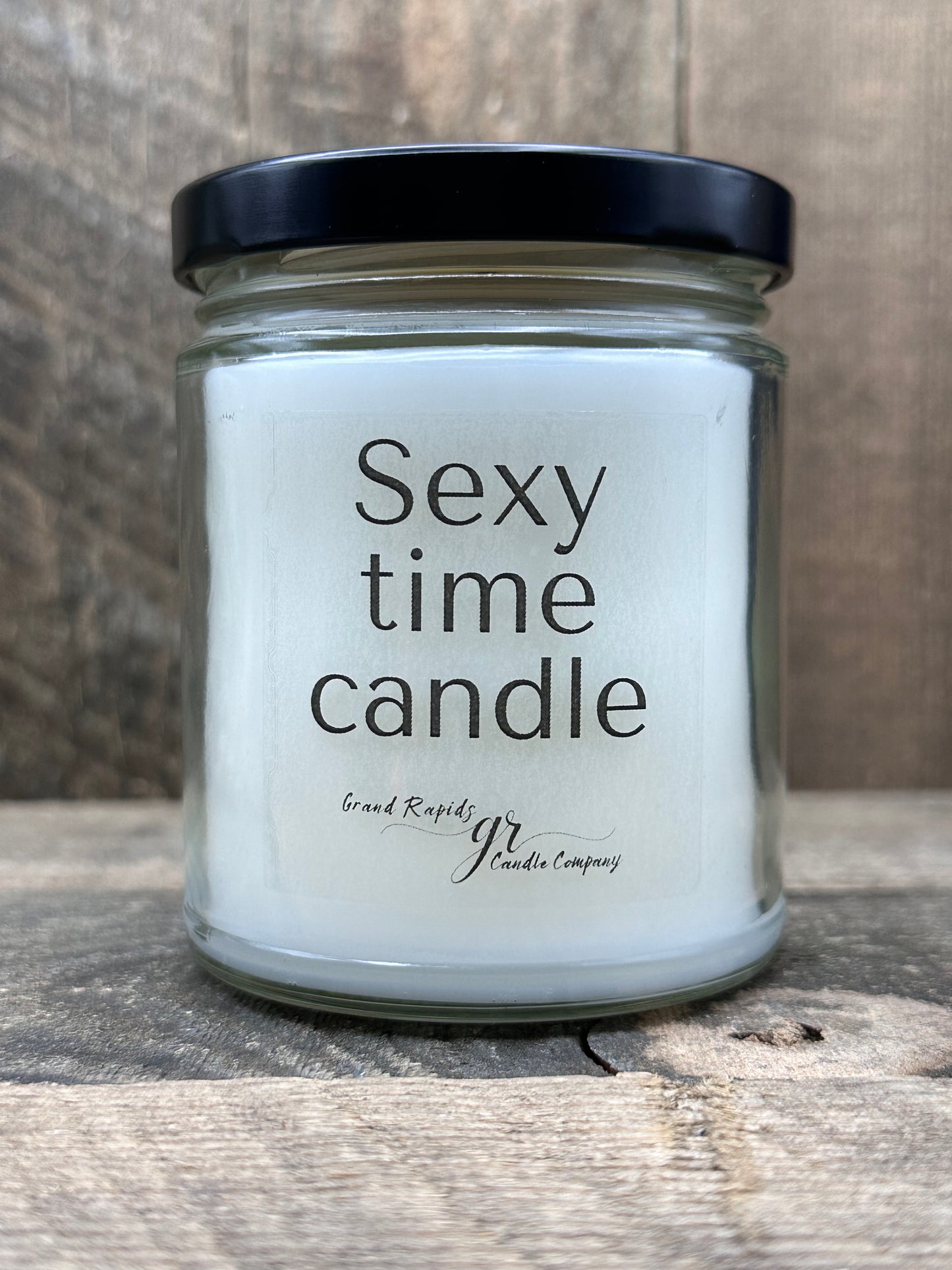 Sexy time candle. 9oz Soy Blend Candle