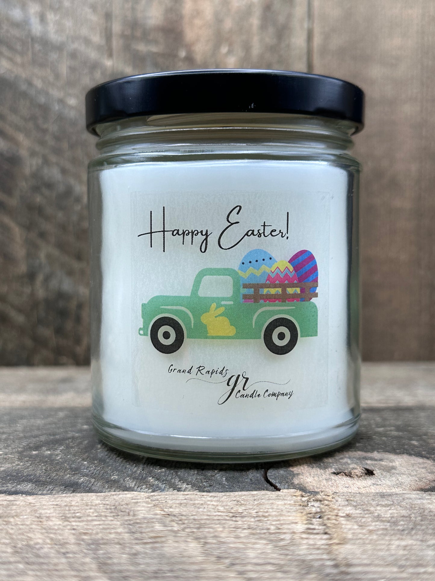 Easter old classic truck 9oz Soy Blend Candle