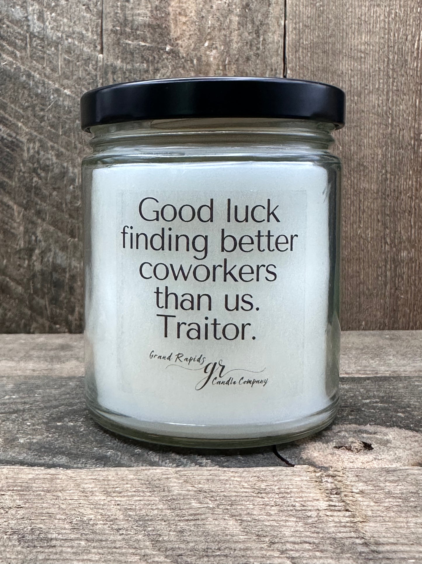 Better coworkers new job gift 9oz Soy Blend Candle