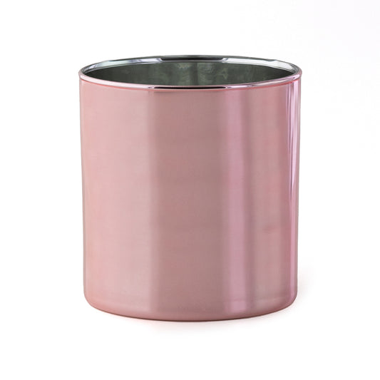 Rose Gold Metallic Wood Wick 11.9 Ounce Tumbler