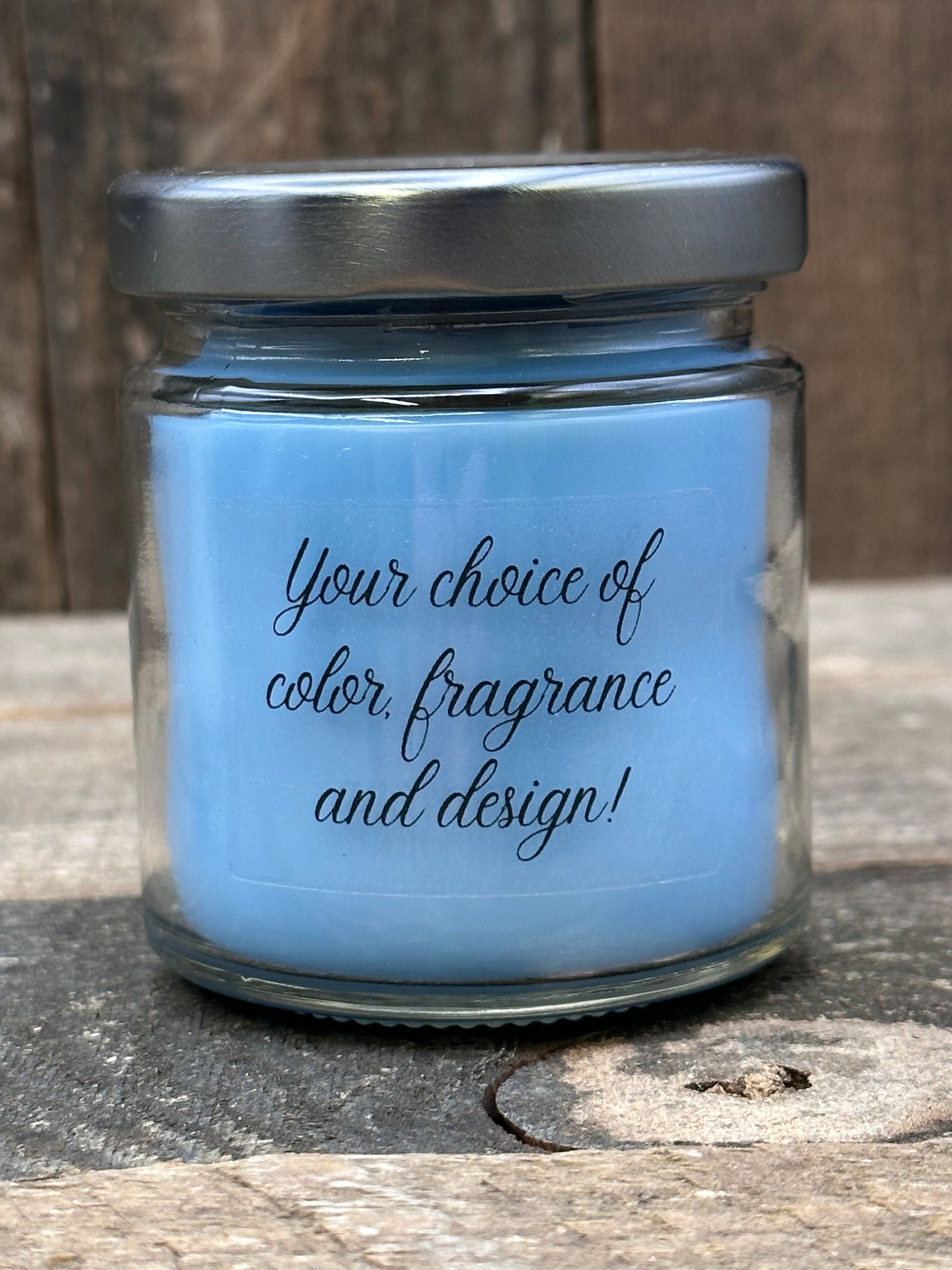 Custom wedding candle favors baby and bridal shower too 4 ounce